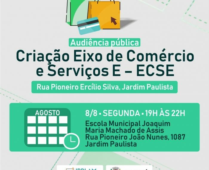 Maringá realiza audiência pública sobre criação de eixo comercial