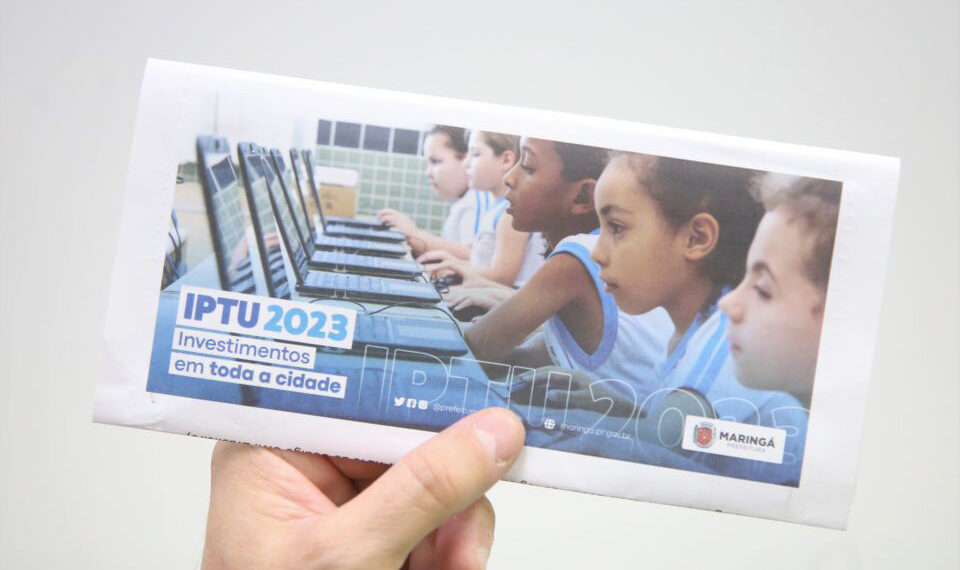 MARINGÁ – Prazo para pagamento do IPTU com desconto de 7% segue até 10 de fevereiro