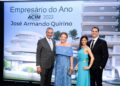 José Armando Quirino recebe prêmio de Empresário do Ano 2023