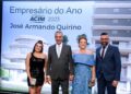 José Armando Quirino recebe prêmio de Empresário do Ano 2023