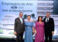 José Armando Quirino recebe prêmio de Empresário do Ano 2023