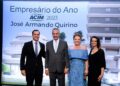 José Armando Quirino recebe prêmio de Empresário do Ano 2023