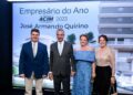 José Armando Quirino recebe prêmio de Empresário do Ano 2023