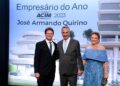 José Armando Quirino recebe prêmio de Empresário do Ano 2023