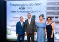 José Armando Quirino recebe prêmio de Empresário do Ano 2023