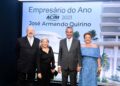 José Armando Quirino recebe prêmio de Empresário do Ano 2023