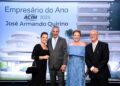 José Armando Quirino recebe prêmio de Empresário do Ano 2023