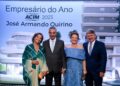 José Armando Quirino recebe prêmio de Empresário do Ano 2023