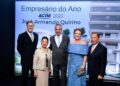 José Armando Quirino recebe prêmio de Empresário do Ano 2023