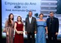 José Armando Quirino recebe prêmio de Empresário do Ano 2023