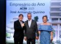 José Armando Quirino recebe prêmio de Empresário do Ano 2023