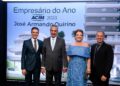 José Armando Quirino recebe prêmio de Empresário do Ano 2023