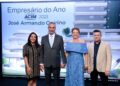 José Armando Quirino recebe prêmio de Empresário do Ano 2023