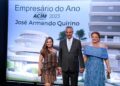 José Armando Quirino recebe prêmio de Empresário do Ano 2023