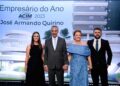 José Armando Quirino recebe prêmio de Empresário do Ano 2023