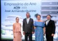 José Armando Quirino recebe prêmio de Empresário do Ano 2023