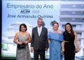 José Armando Quirino recebe prêmio de Empresário do Ano 2023