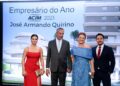 José Armando Quirino recebe prêmio de Empresário do Ano 2023