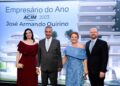 José Armando Quirino recebe prêmio de Empresário do Ano 2023