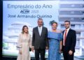 José Armando Quirino recebe prêmio de Empresário do Ano 2023