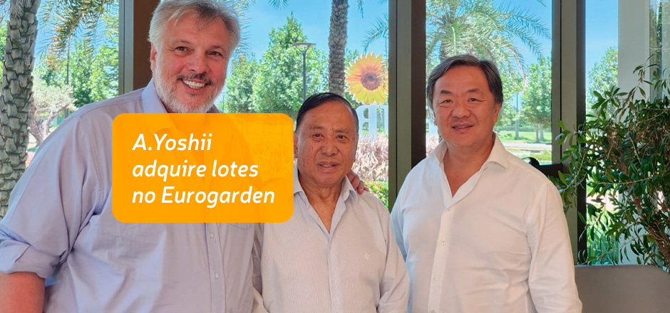 A.Yoshii adquire lotes e começará a construir no Eurogarden Maringá em 2025