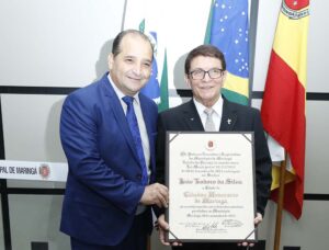 João Teodoro da Silva recebe título de Cidadão Honorário de Maringá