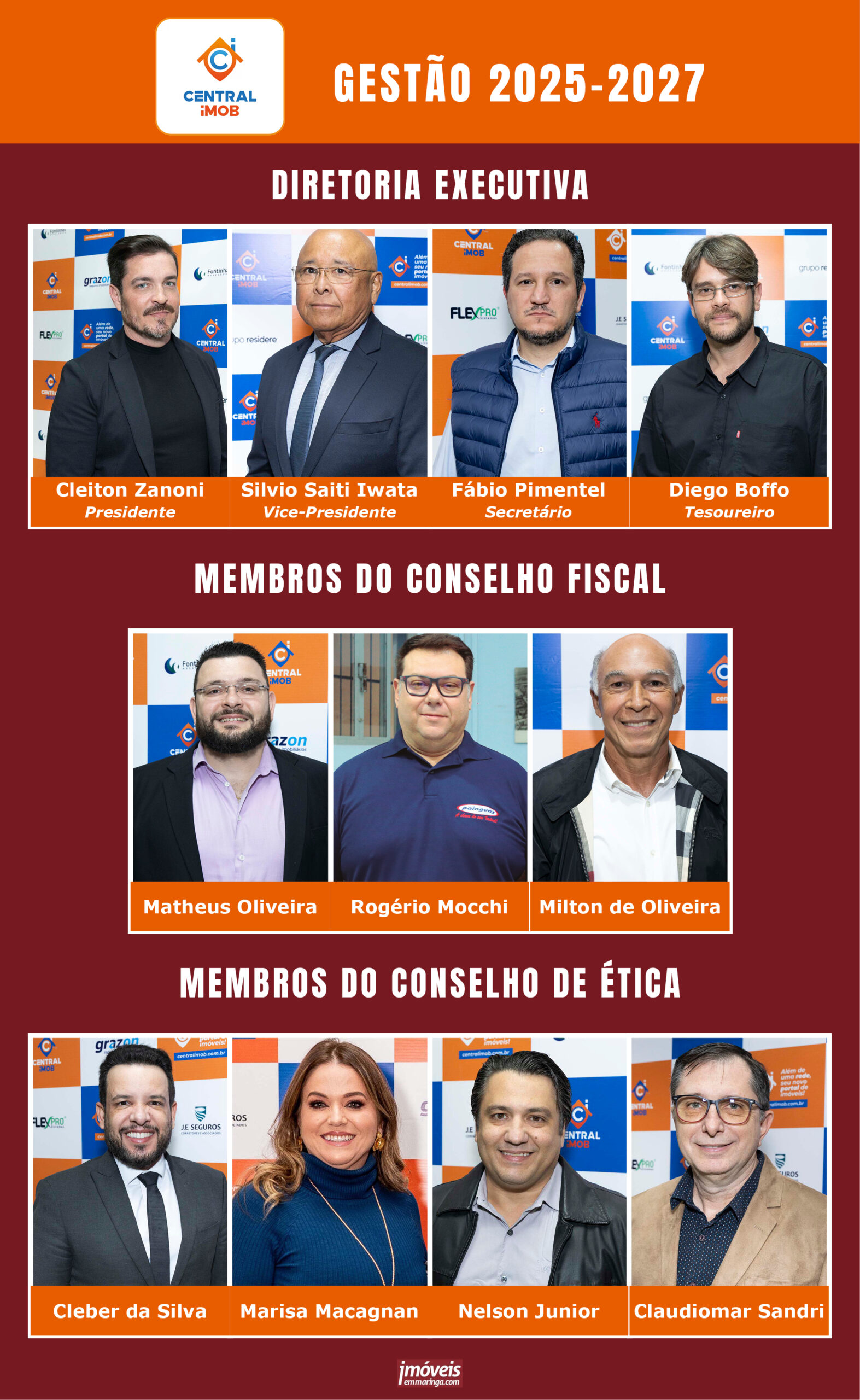 Cleiton Zanoni assume Presidência da Central iMOB com o compromisso de projetar, ainda mais, a imagem da entidade
