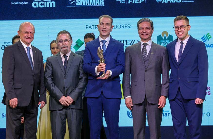 Marcelo Liberati, da Euro Condomínios, recebe Prêmio Empresário do Ano 2025