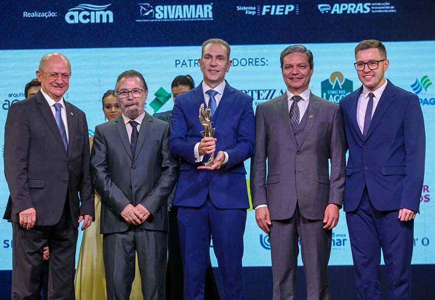 Marcelo Liberati, da Euro Condomínios, recebe Prêmio Empresário do Ano 2025