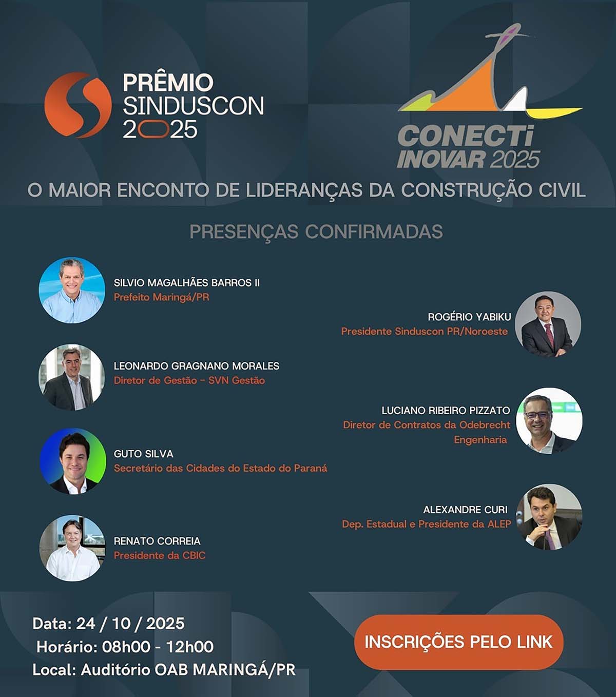 Sinduscon/PR-Noroeste promove o Conecti Inovar 2025, o maior encontro de lideranças da construção civil 2 Sinduscon/PR-Noroeste promove o Conecti Inovar 2025, o maior encontro de lideranças da construção civil