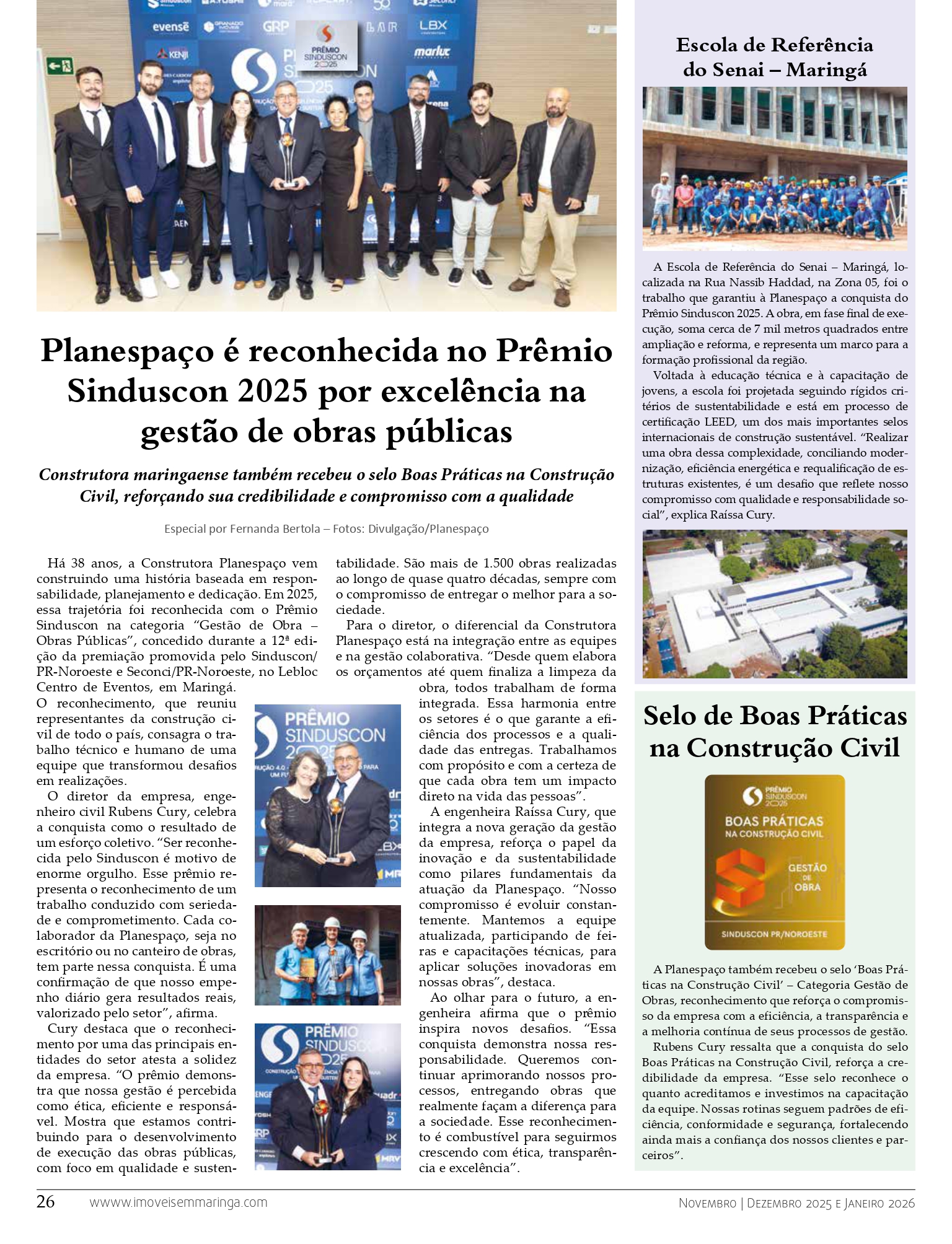 CONSTRUTORA PLANESPAÇO