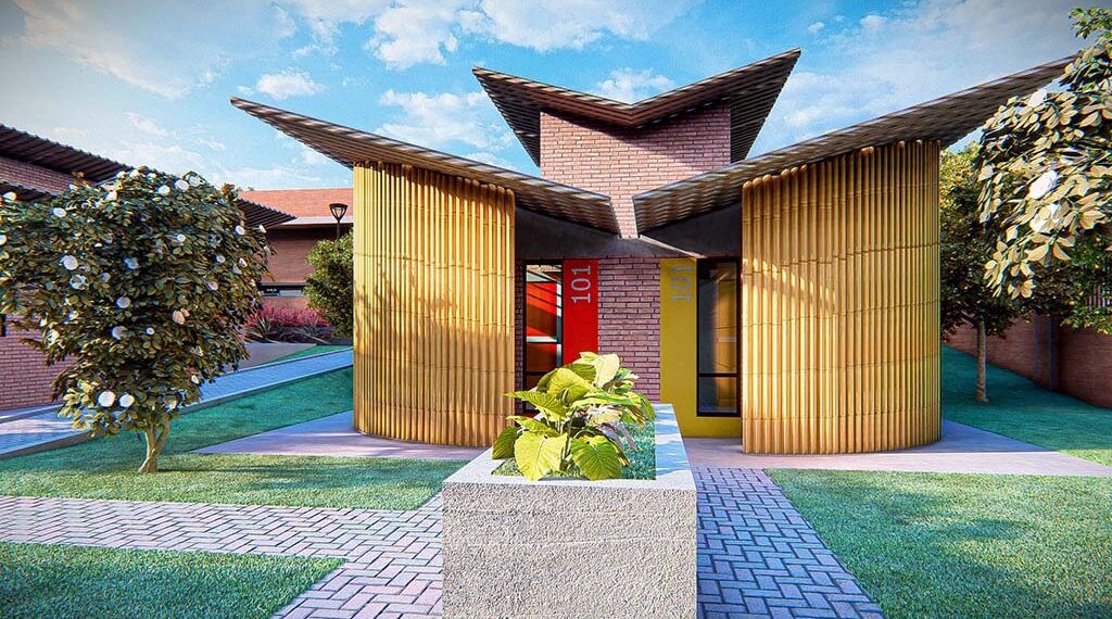 Habitação acessível e sustentável: protótipo idealizado durante o Engenhathon de Bioconstrução é iniciado