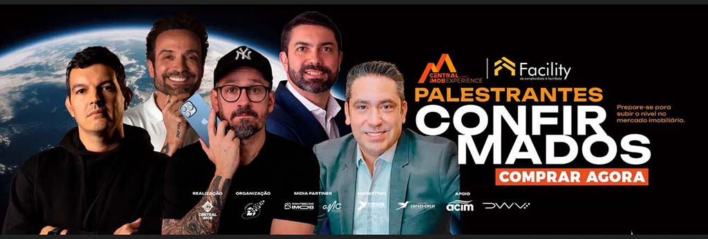 CENTRAL IMOB EXPERIENCE 2026: O futuro do mercado imobiliário acontece em Maringá