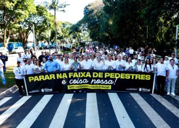 Por um trânsito mais seguro, Maringá promove concentração com a comunidade