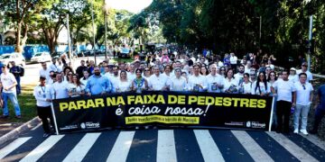 Por um trânsito mais seguro, Maringá promove concentração com a comunidade